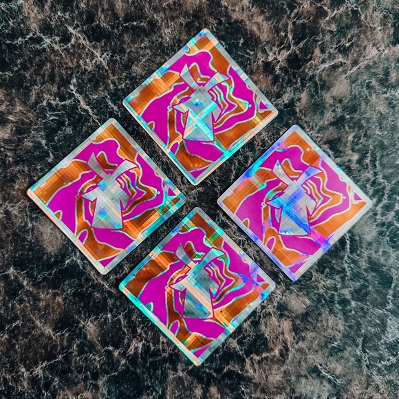 HOLOGRAPHIC DUTCH BROS STICKER - Picture 1 of 4